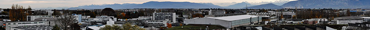 CERN seen from the building 361